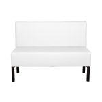 Divano con schienale 2 posti mod.MADRID 🔥 ignifugo 1/im