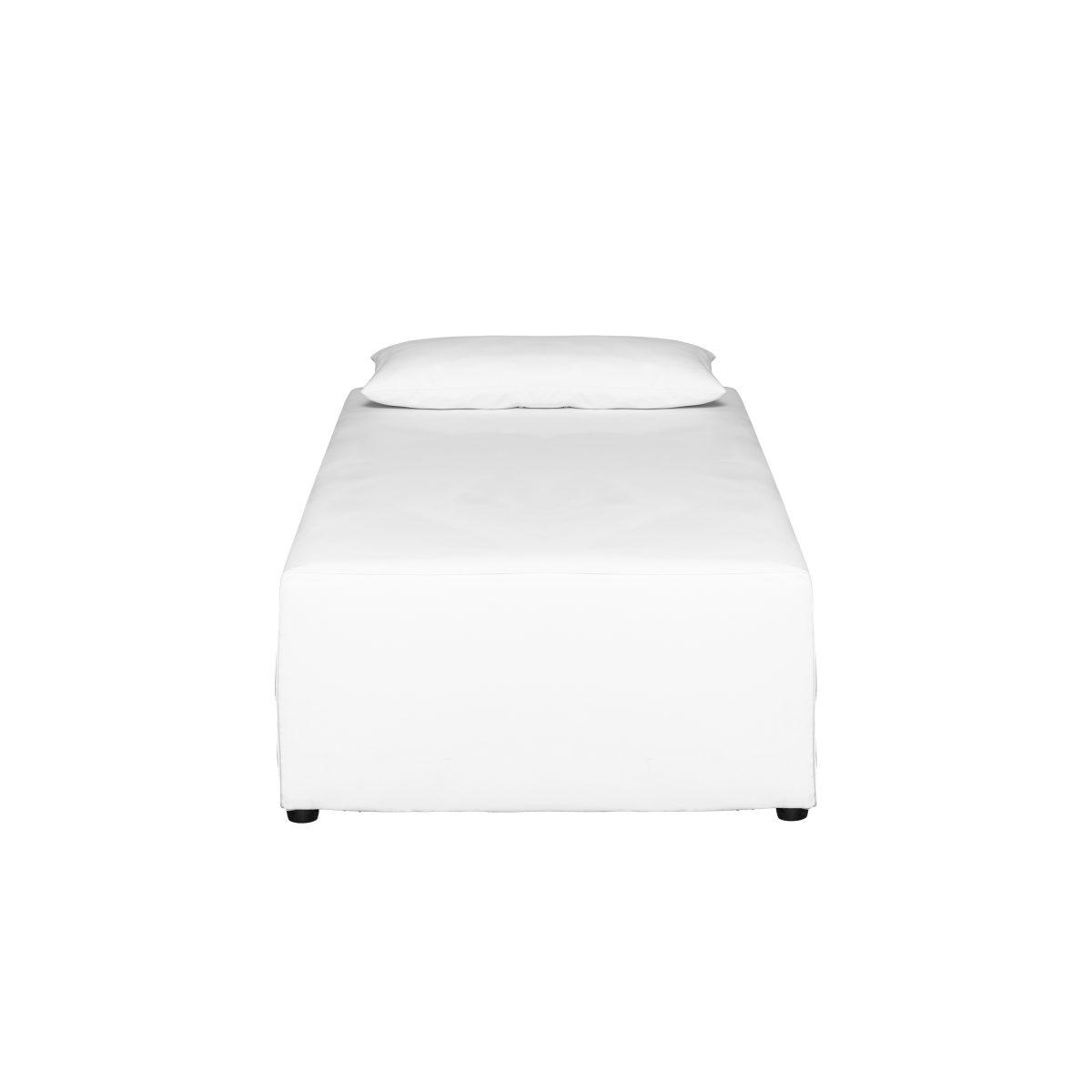 Lettino prendisole singolo + guanciale mod.Milano 🔥 ignifugo 1/im - immagine 1