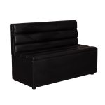 Divano con schienale 3 posti mod.PRAGA 🔥 ignifugo 1/im