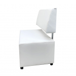 Divano con schienale 3 posti mod.AMSTERDAM 🔥 ignifugo 1/im - immagine 3