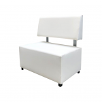 Divano con schienale 3 posti mod.AMSTERDAM 🔥 ignifugo 1/im