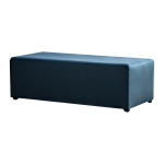 Divano senza schienale 3 posti mod.PALERMO 🔥 ignifugo 1/im