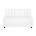 Divano con schienale 2 posti mod.ATENE 🔥 ignifugo 1/im